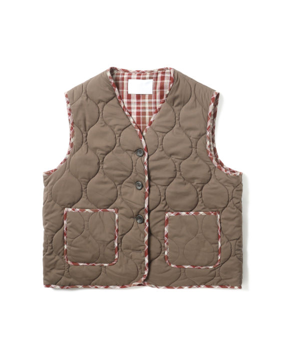 Quilted vest coat image number 0