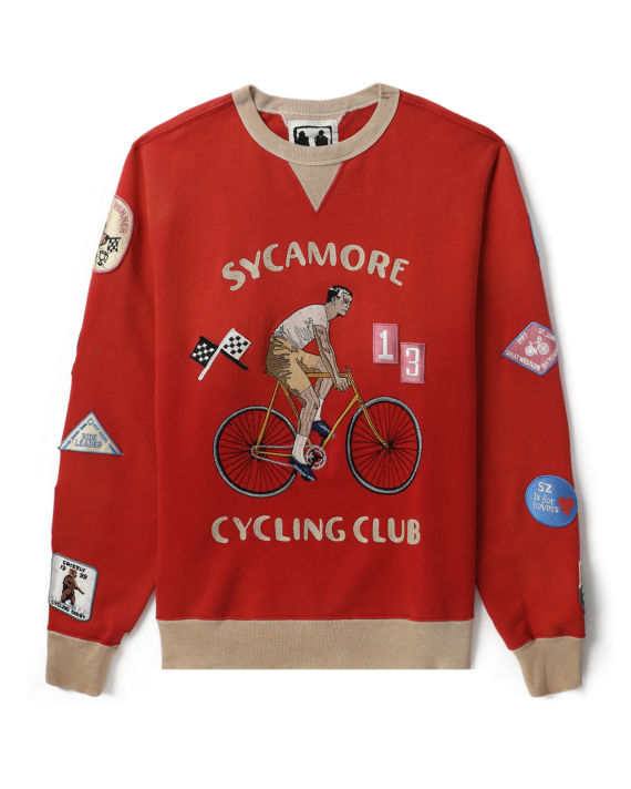 Sycamore cycling crew neck sweater image number 0