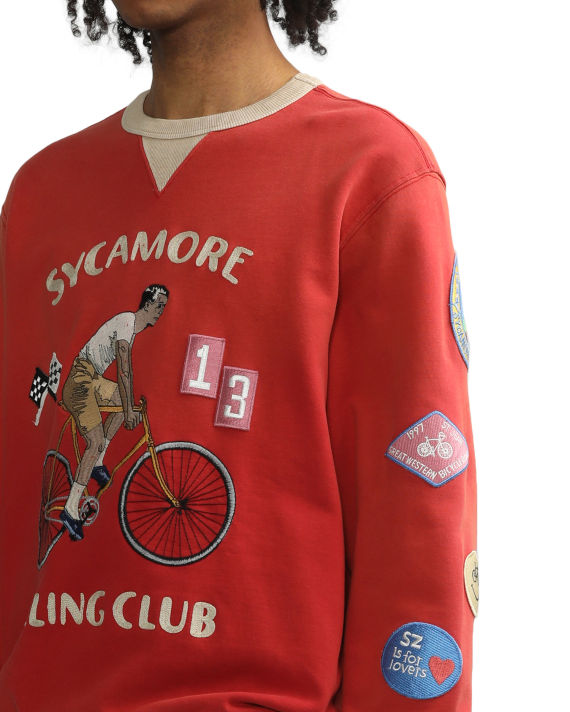 Sycamore cycling crew neck sweater image number 4
