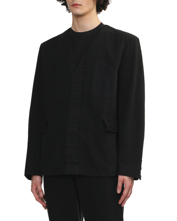 TANAKA No collar work jean jacket
