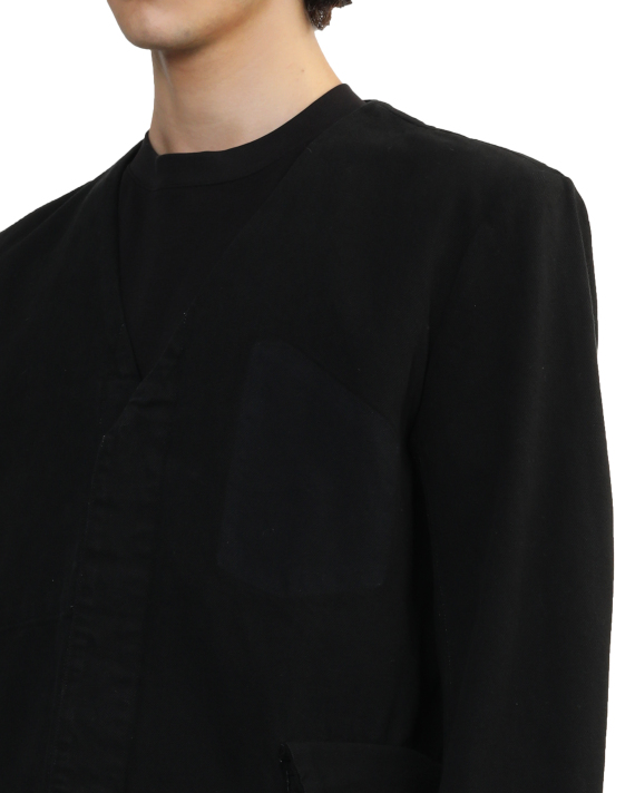 TANAKA No collar work jean jacket