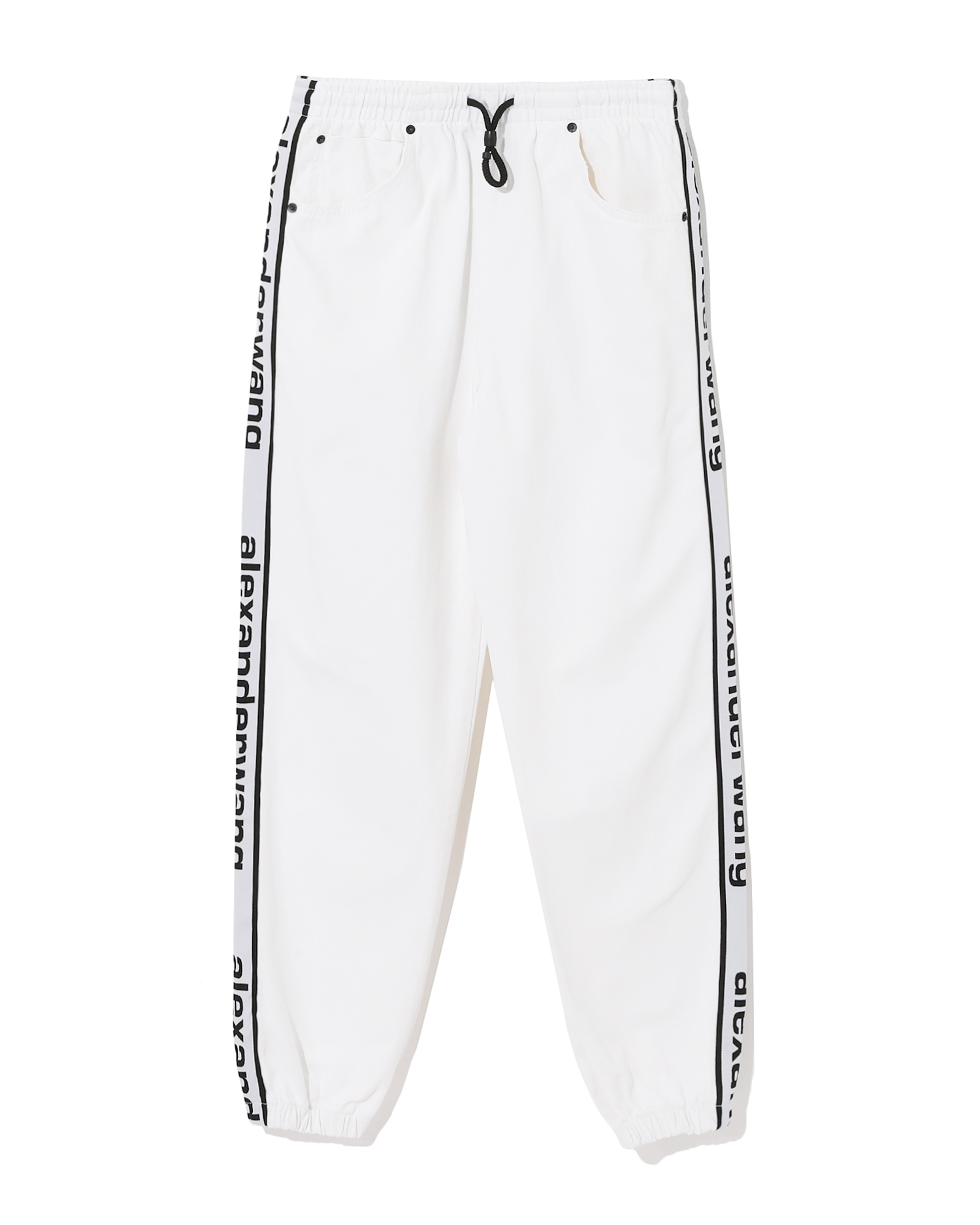 alexander wang denim joggers