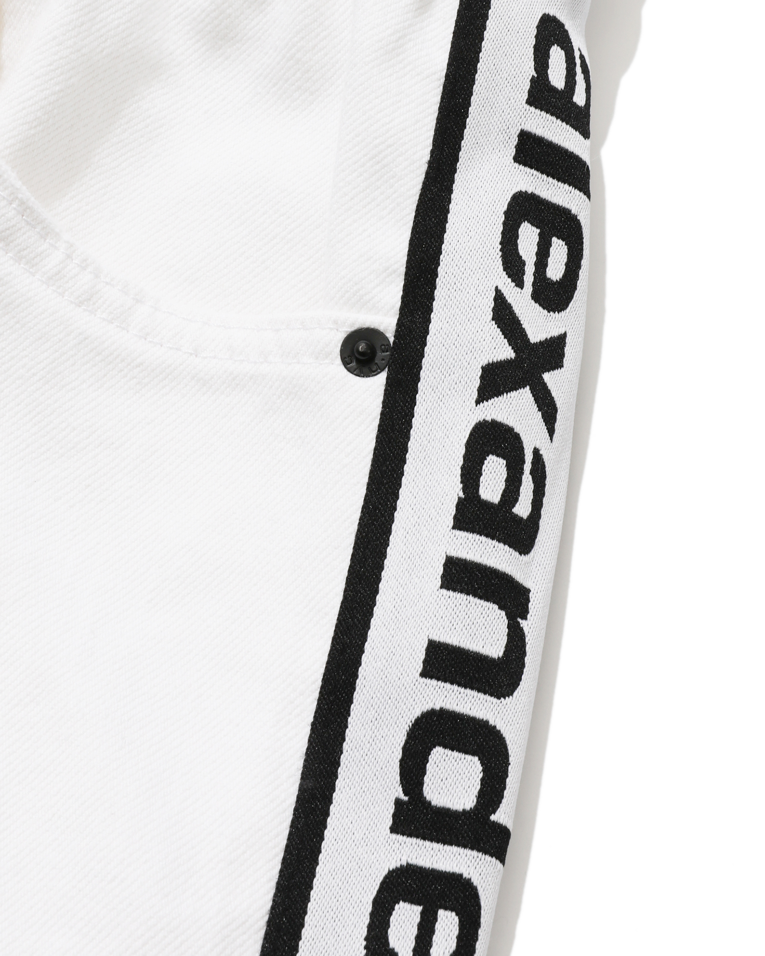 alexander wang denim joggers