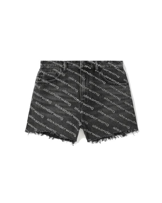 Shorts with logo T by Alexander Wang - this cool shorts and t
