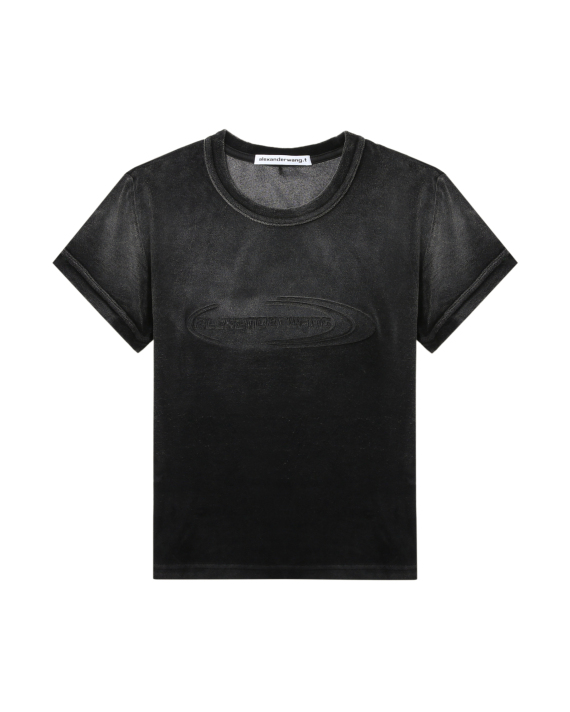 alexander wang.t Plush velour baby tee