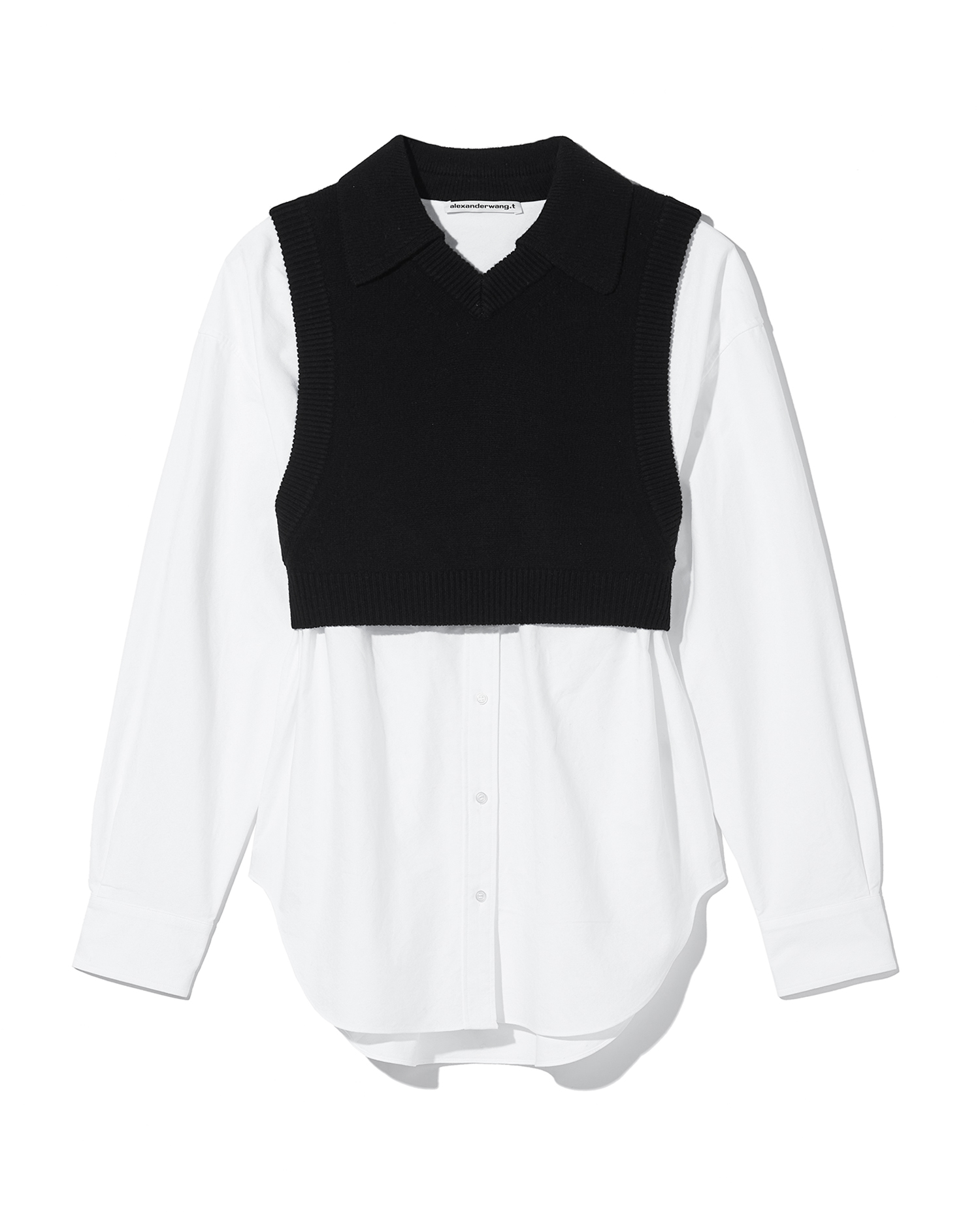 alexander wang.t Bi-layer sweater vest 