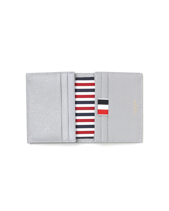 THOM BROWNE 4-bar leather wallet