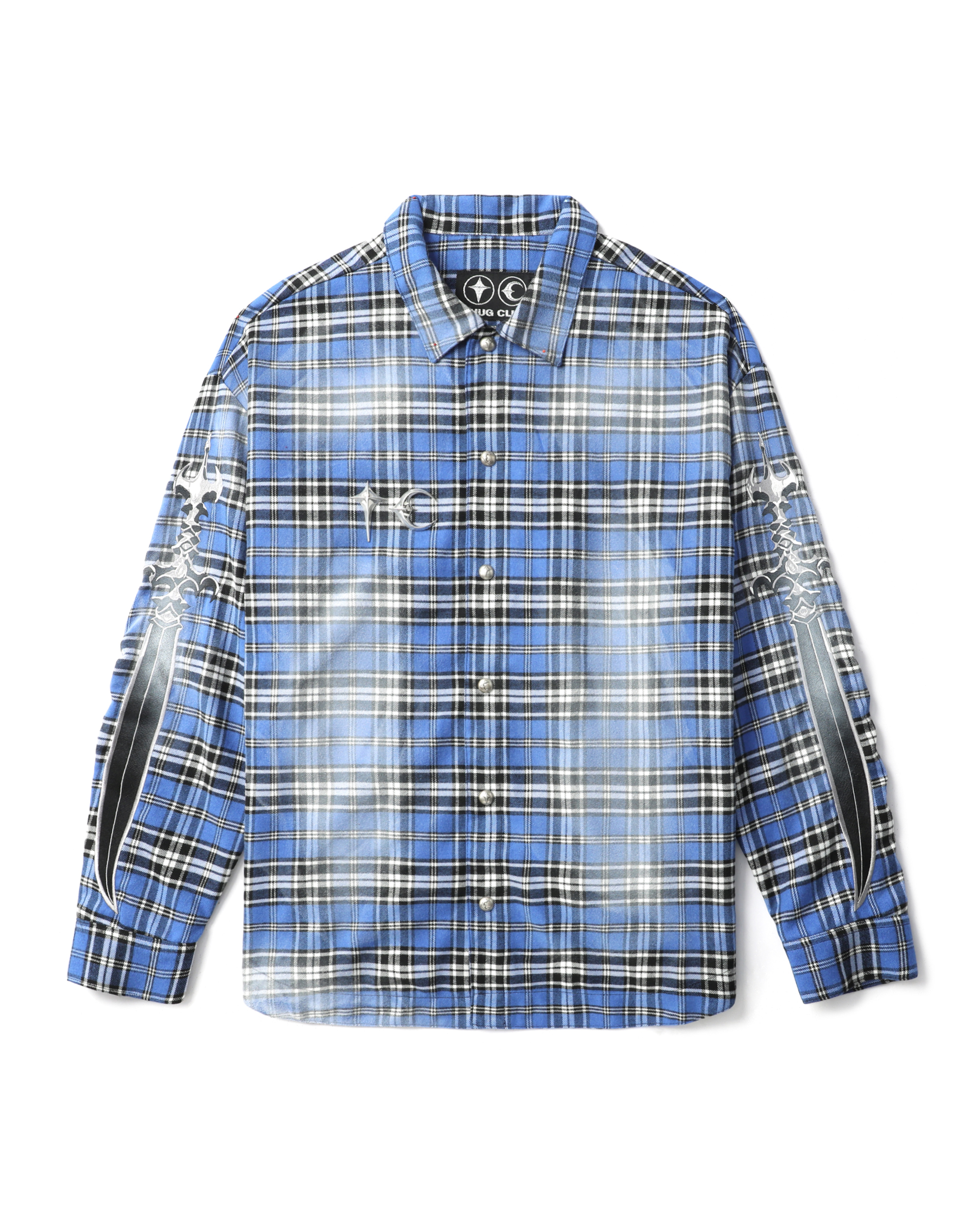 THUG CLUB Arab Sword flannel shirt | ITeSHOP