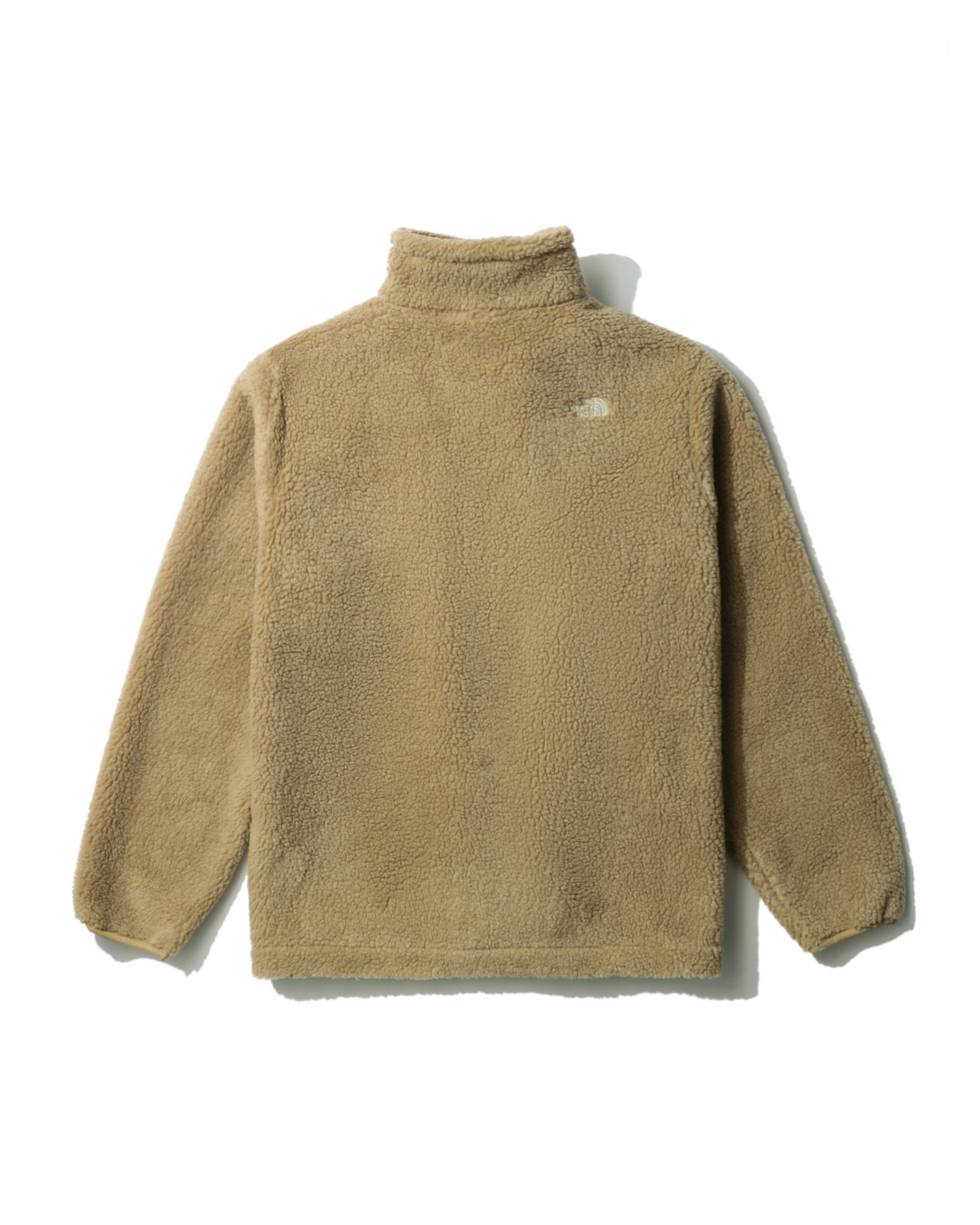 north face cream fleece