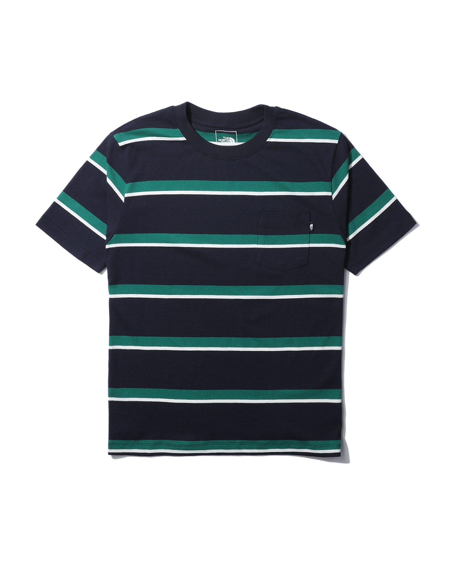 north face striped t shirt