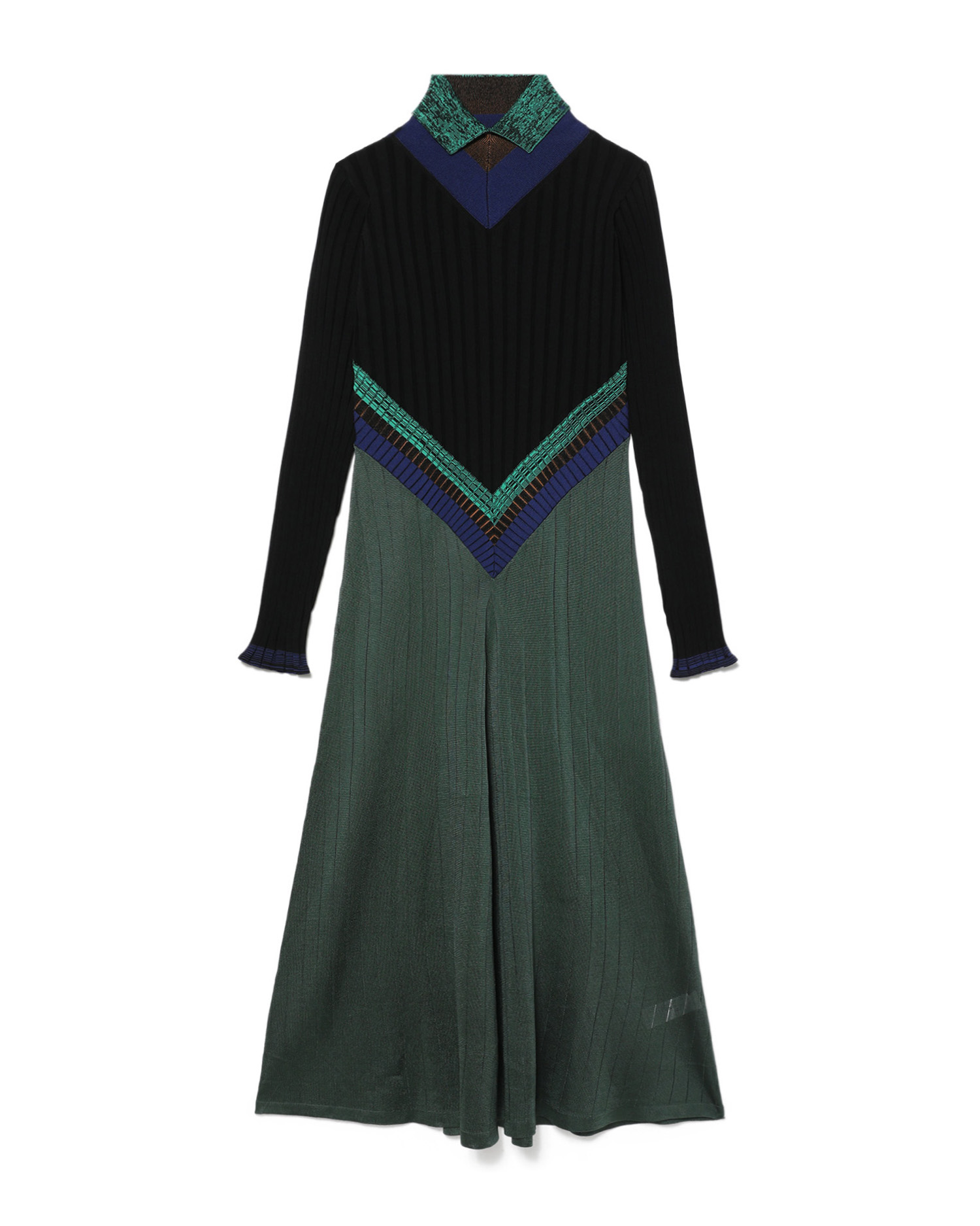 TOGA ARCHIVES Rib knit dress