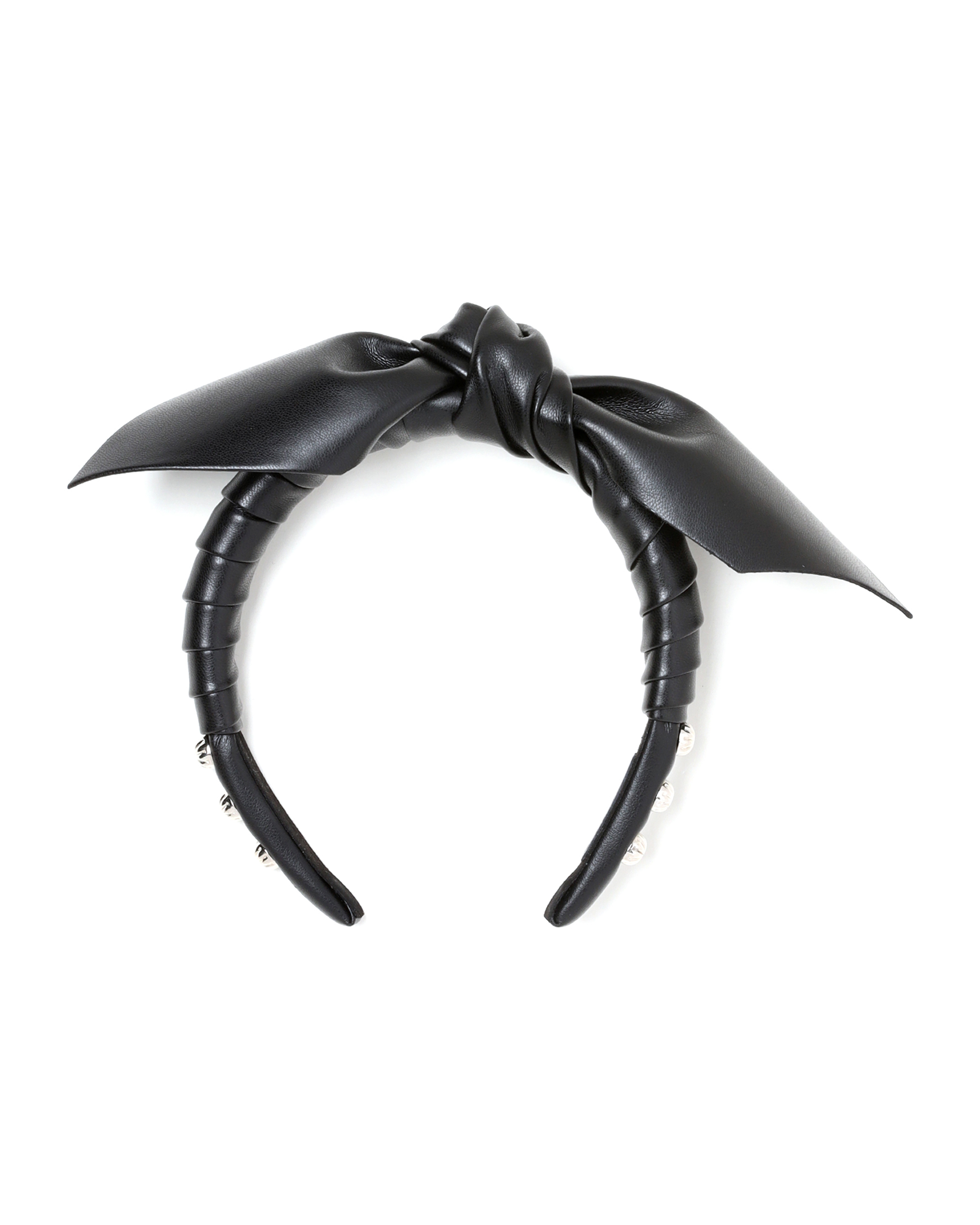 TOGA ARCHIVES Leather headband 1 TOGA ARCHIVES LEATHER HEADBAND 2