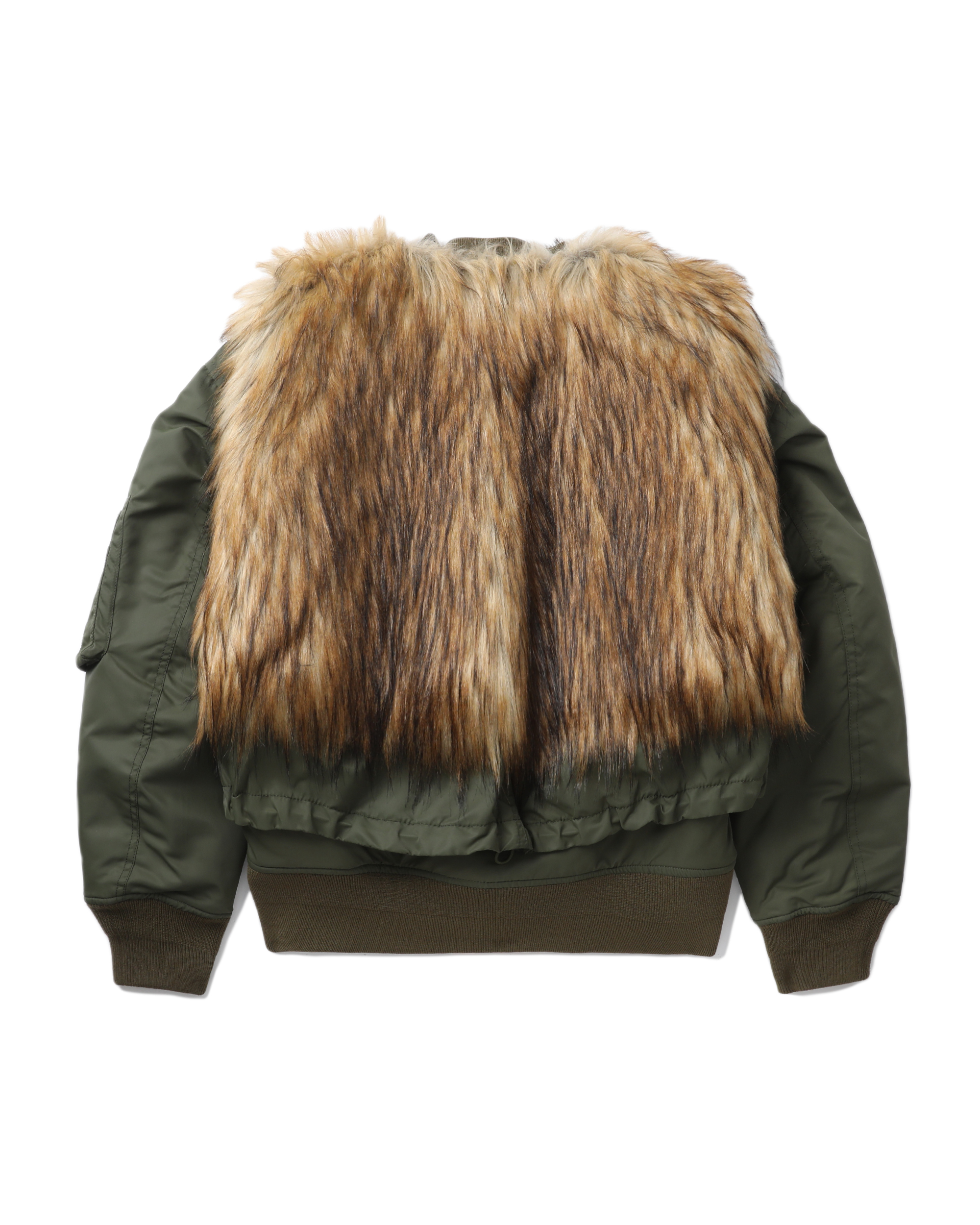 TOGA PULLA FUR ZIP BLOUSON