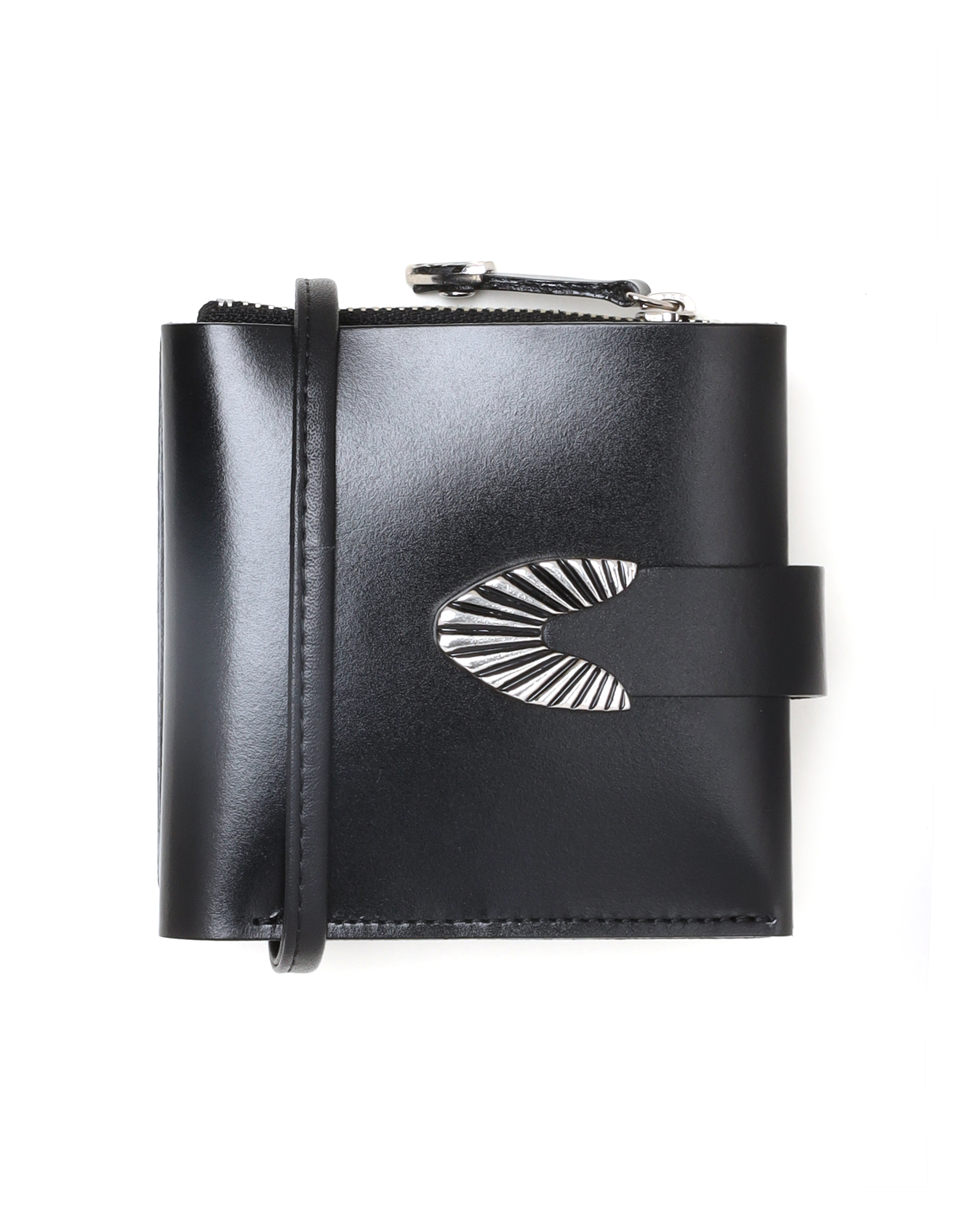 TOGA ARCHIVES Leather shoulder wallet 財布 TOGA ARCHIVES Leather Shoulder Wallet - Mix Black | TheRoom