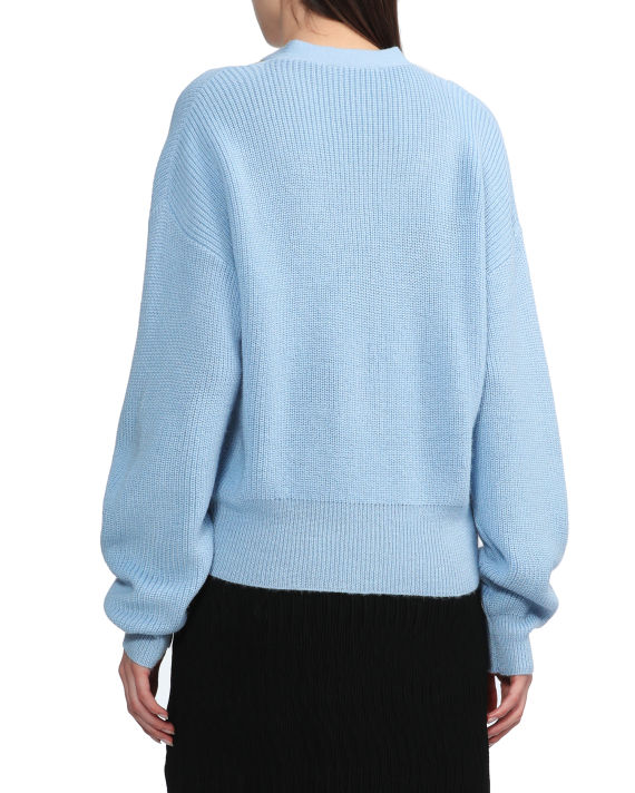 Cut-out relaxed pullover image number 3