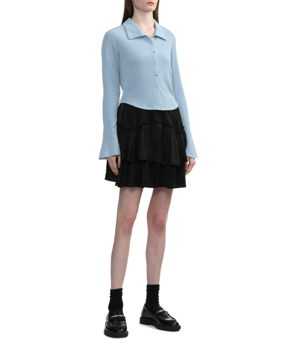 tout à coup Textured top