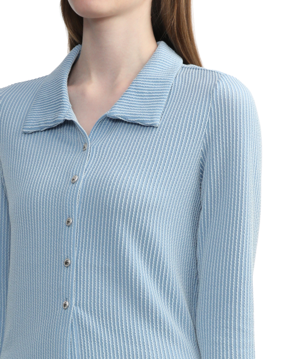 tout à coup Textured top