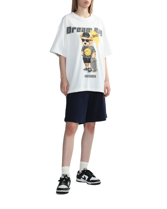UNDERGARDEN Embroidered knee-length sweat shorts