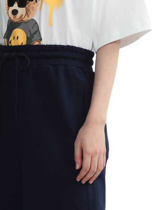 UNDERGARDEN Embroidered knee-length sweat shorts