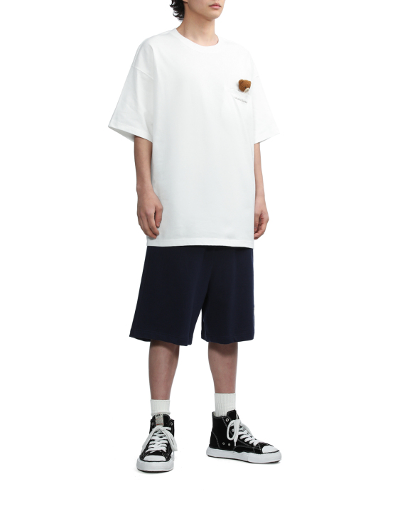 UNDERGARDEN Embroidered knee-length sweat shorts