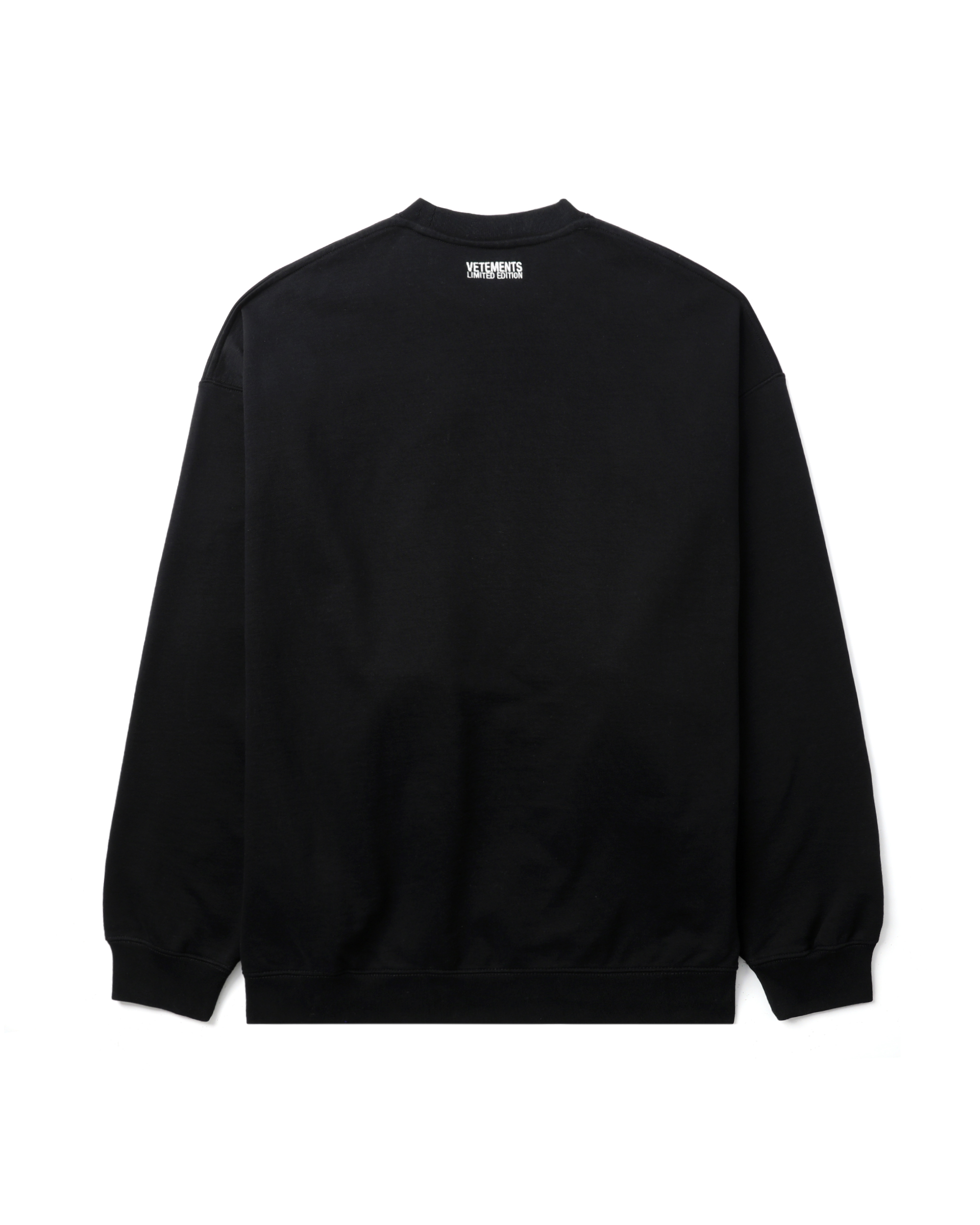 Vetements hot sale logo sweatshirt