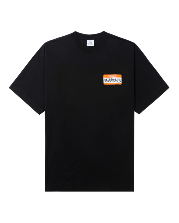 VETEMENTS Name tag tee