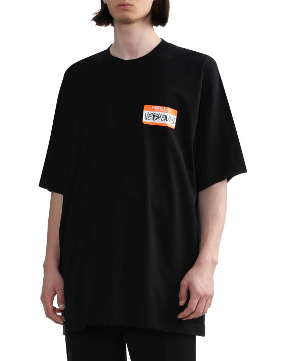 VETEMENTS Name tag tee