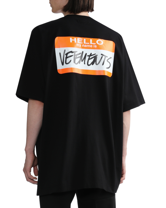 VETEMENTS Name tag tee