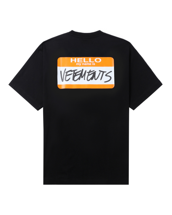 VETEMENTS Name tag tee