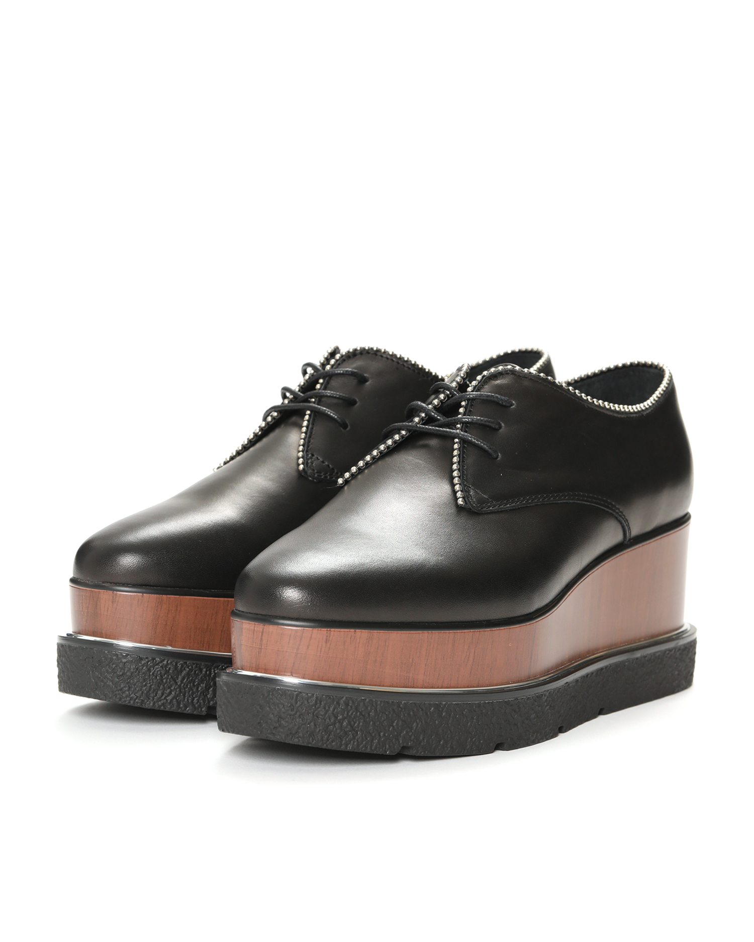 Venilla suite Studded platform oxford shoes