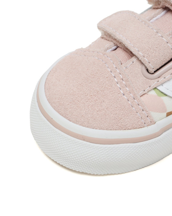 VANS Kids Toddler Old Skool V wavy check low sneakers