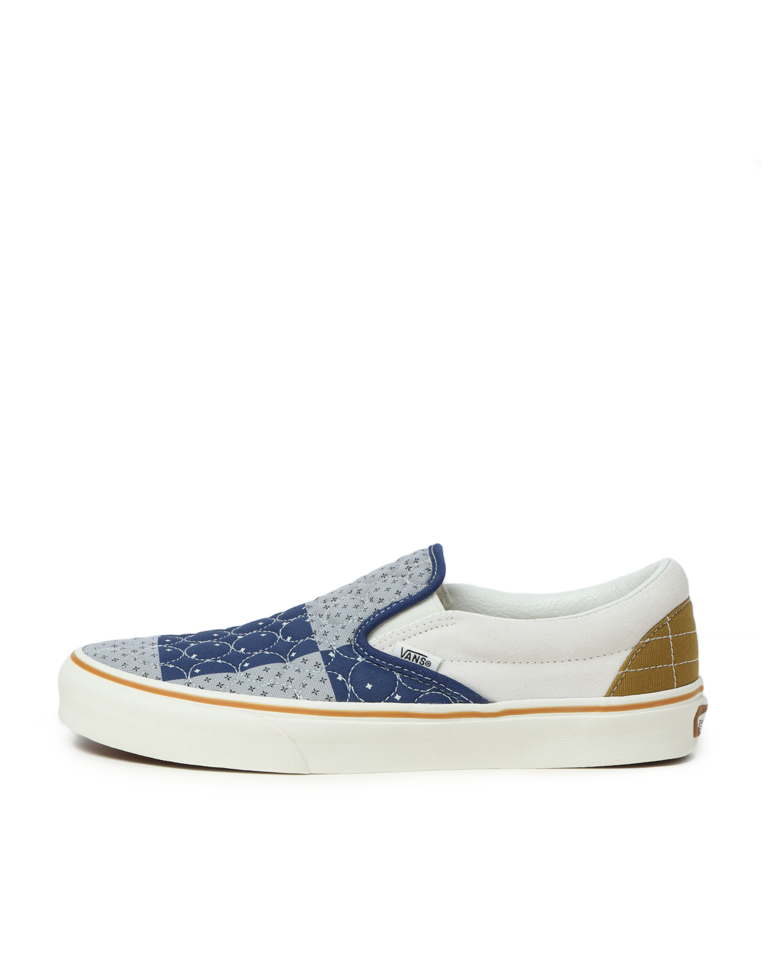 quilted slip on sneakers