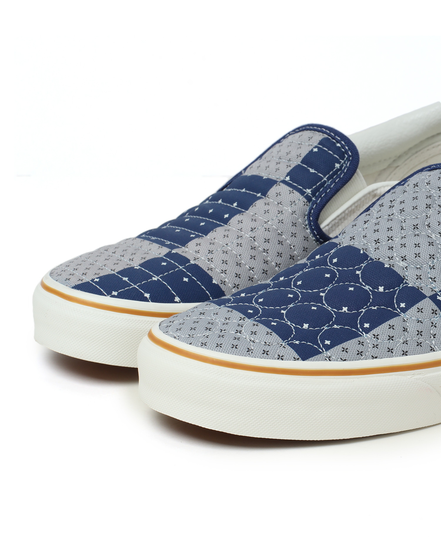 quilted slip ons