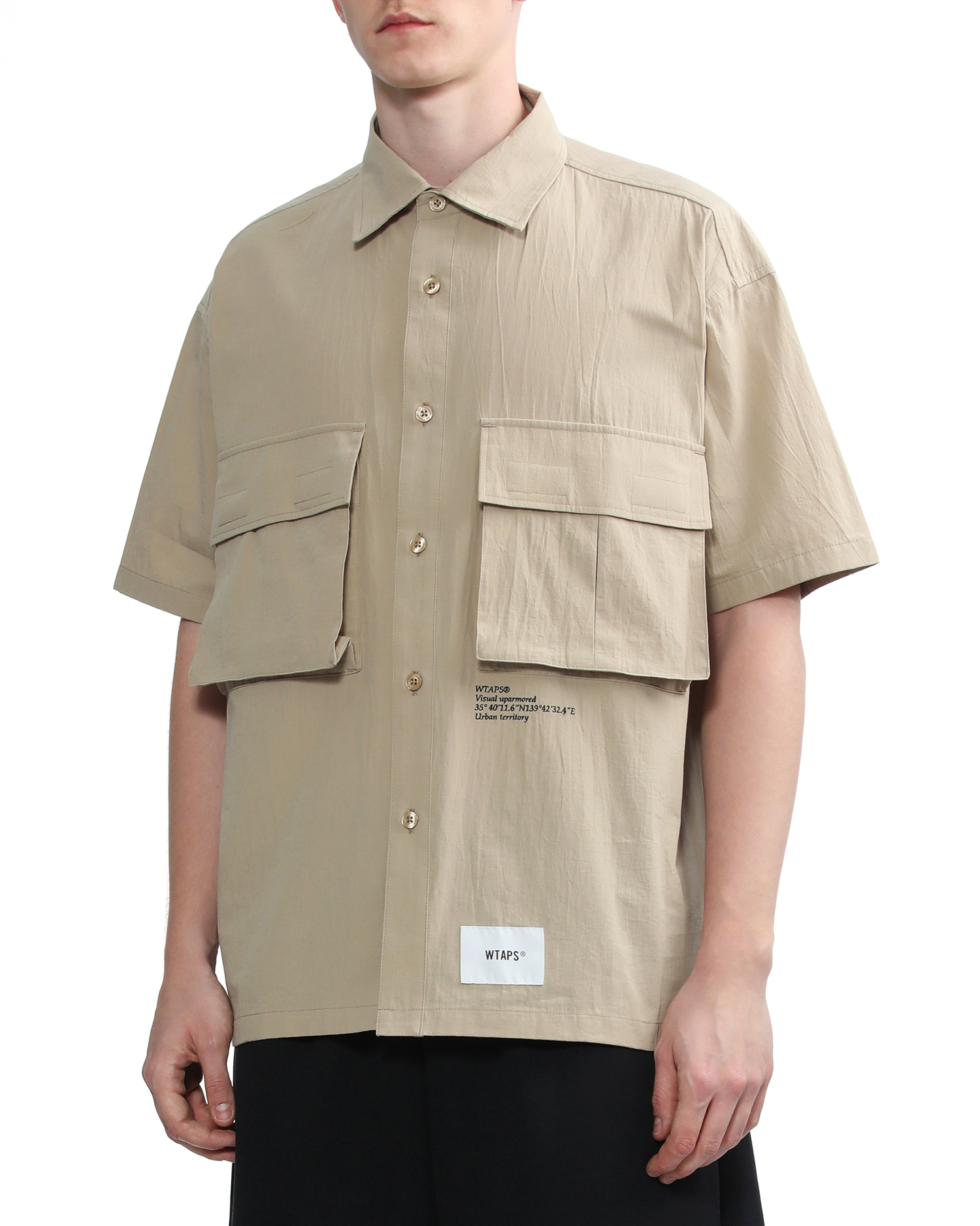 WTAPS EXP / SS / COTTON. WEATHER OD