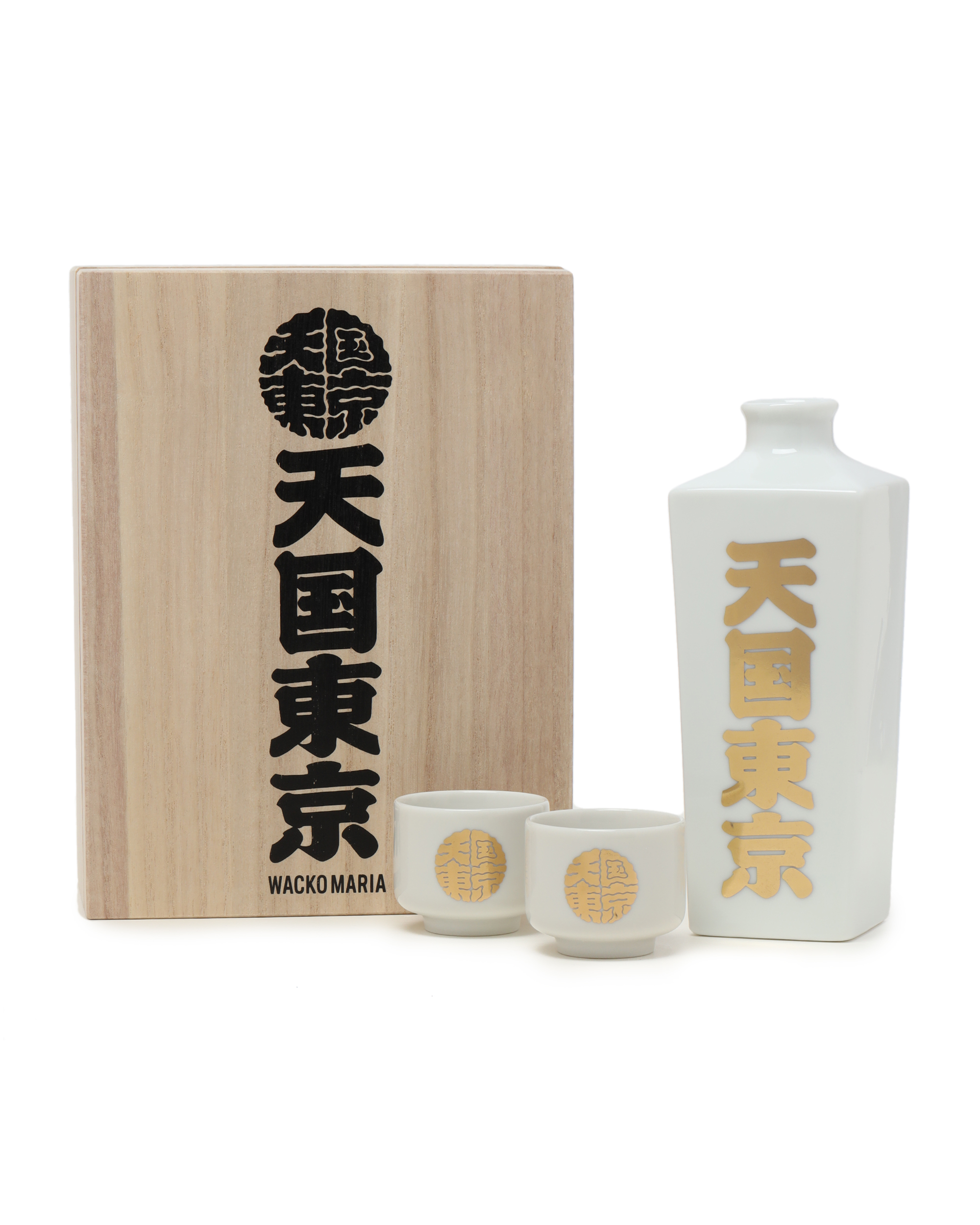 WACKO MARIA Sake bottle and cups set | ITeSHOP