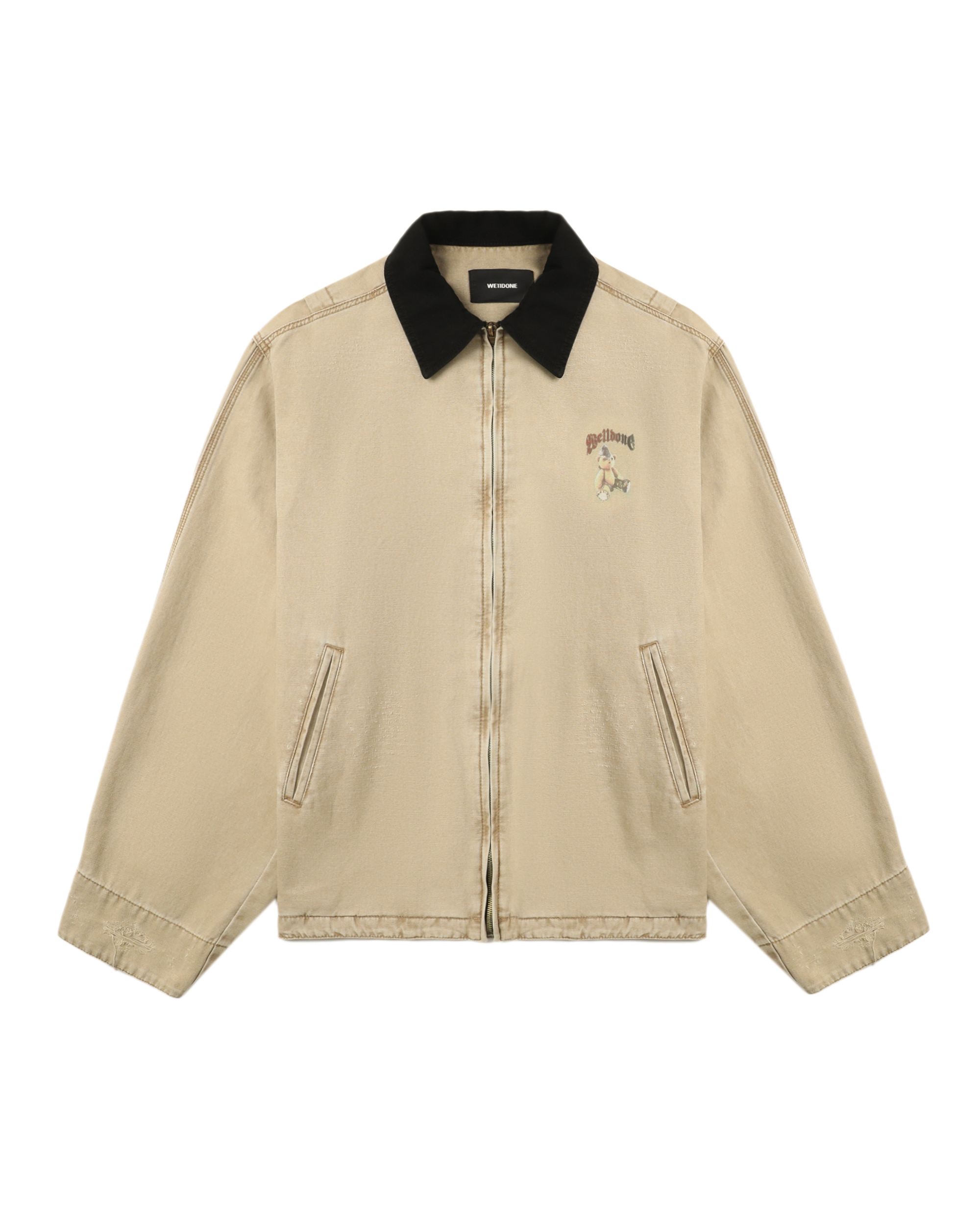 WE11DONE Punk teddy work jacket