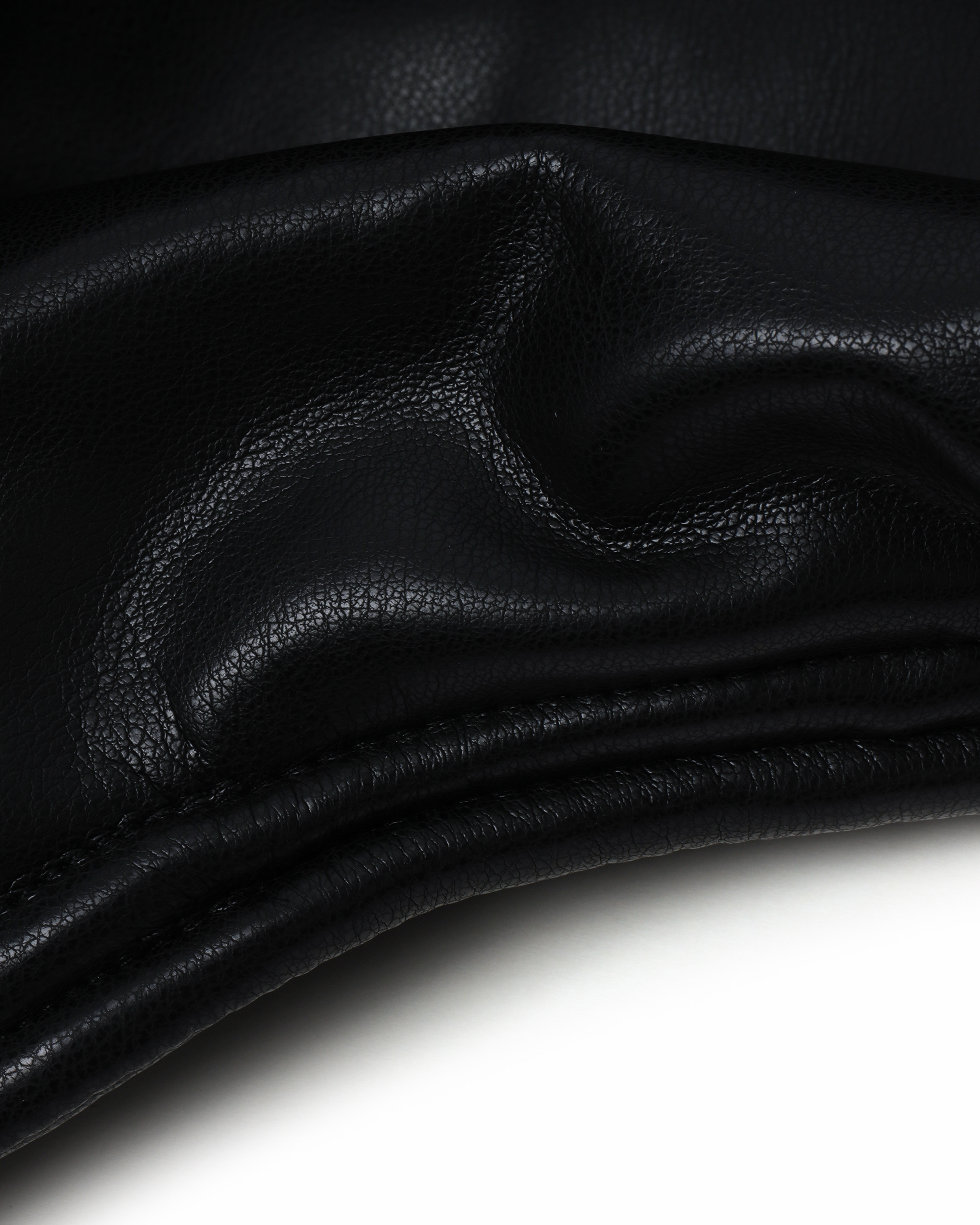 Y/Project Wire faux-leather hood | ITeSHOP