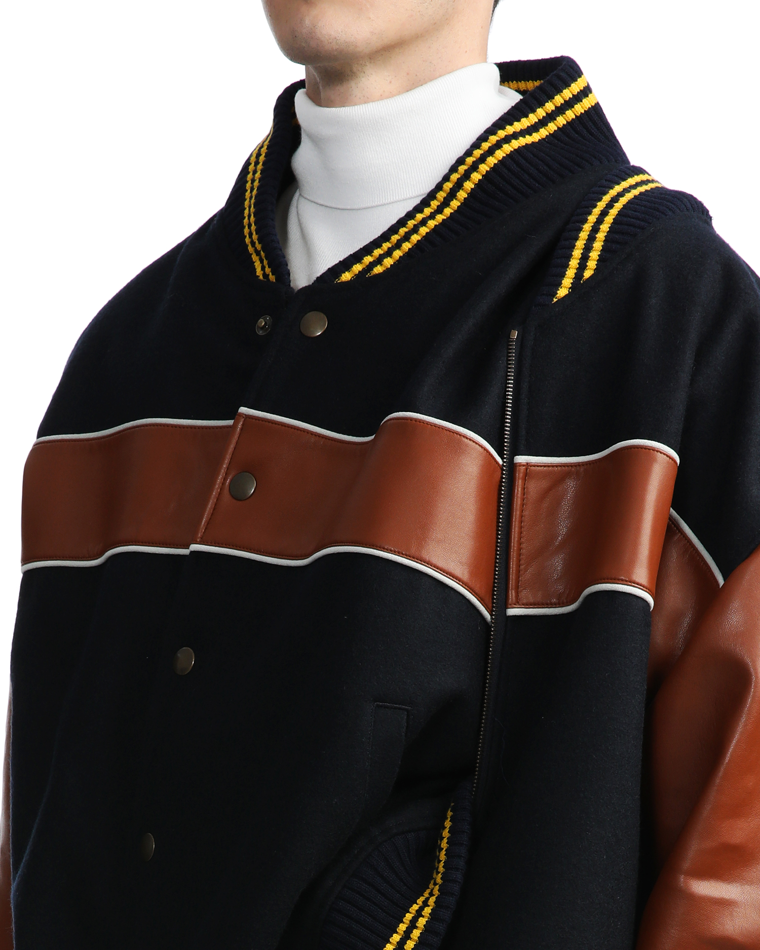 Y/PROJECT 21AW DOUBLE STRIPE BOMBER