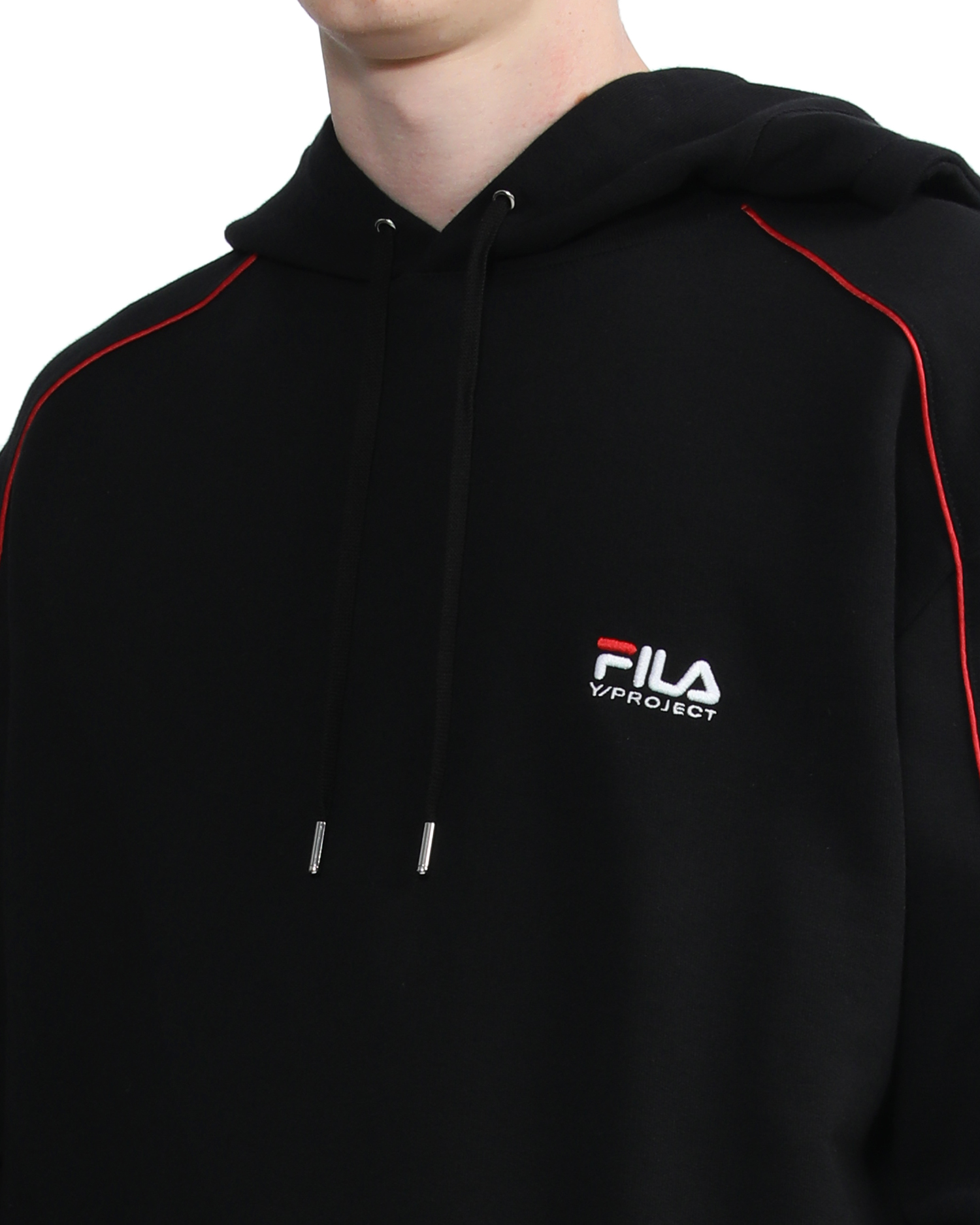 X FILA double neck hoodie| ITeSHOP