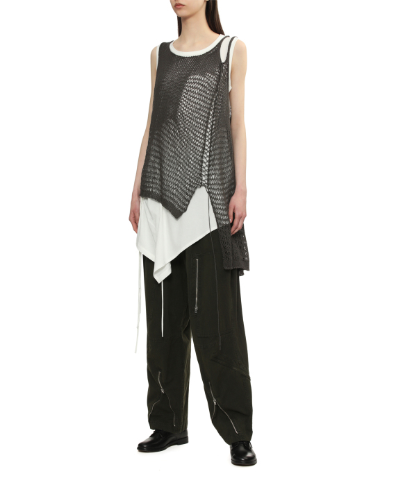 Y's Mesh tank top