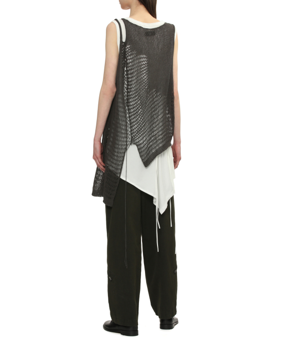 Y's Mesh tank top