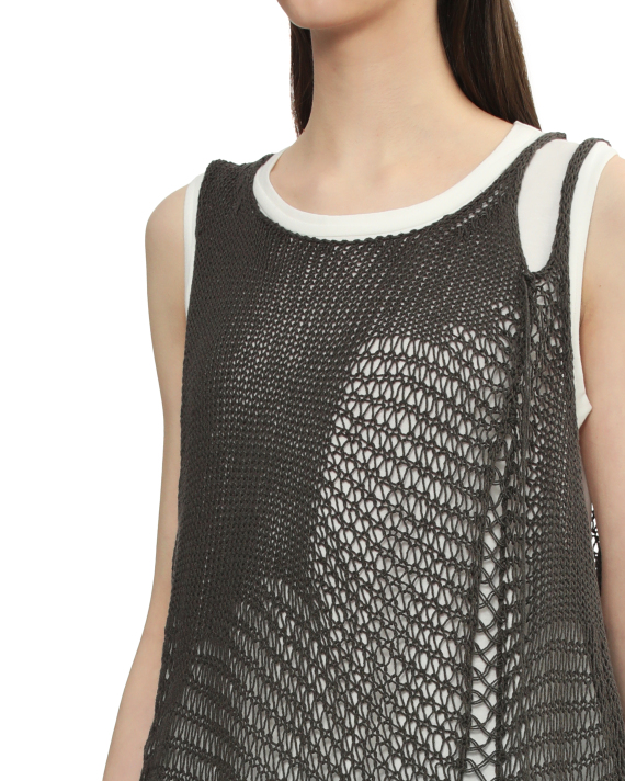 Y's Mesh tank top