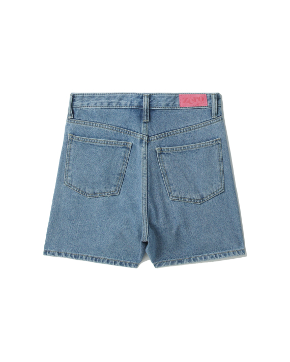 ZERO STREET High-waisted denim shorts