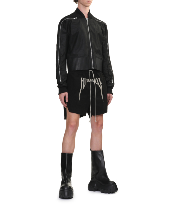 RICK OWENS Flared mega tractor boots