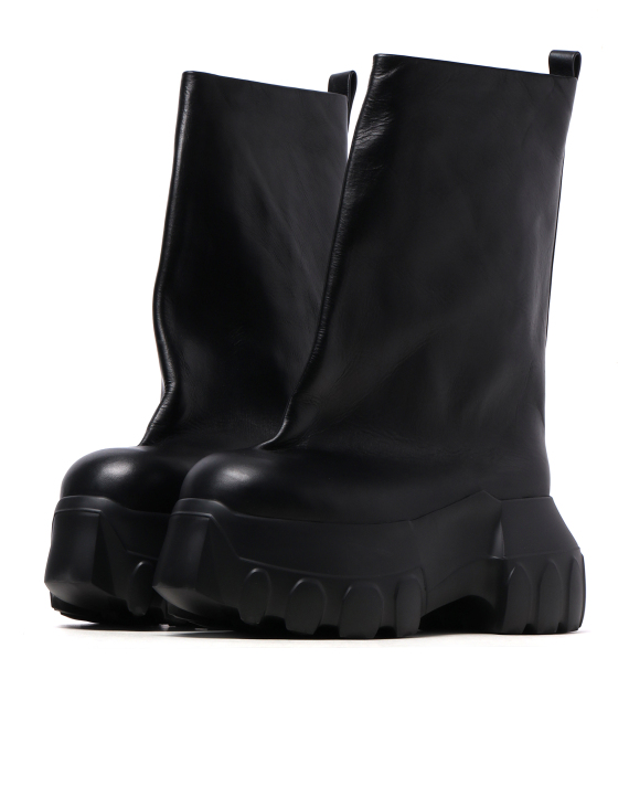 RICK OWENS Flared mega tractor boots