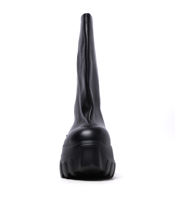 RICK OWENS Flared mega tractor boots