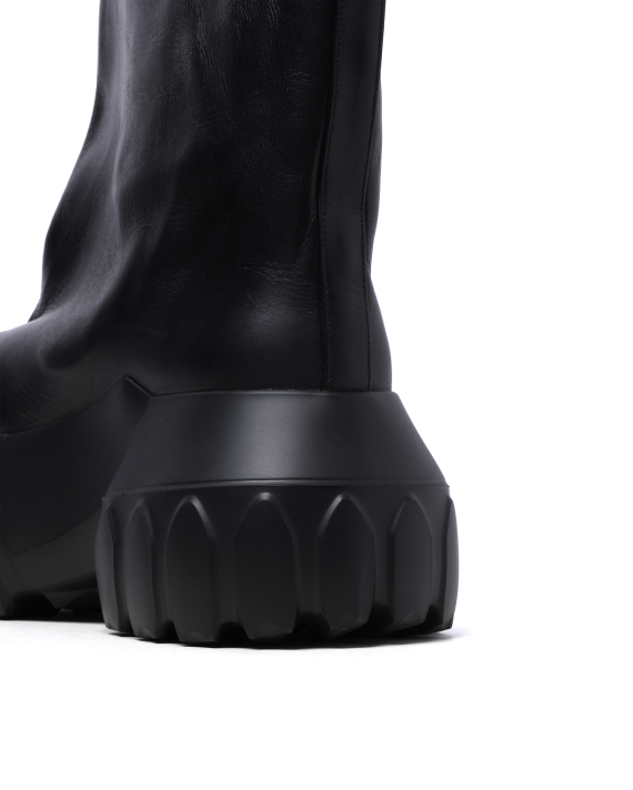 RICK OWENS Flared mega tractor boots