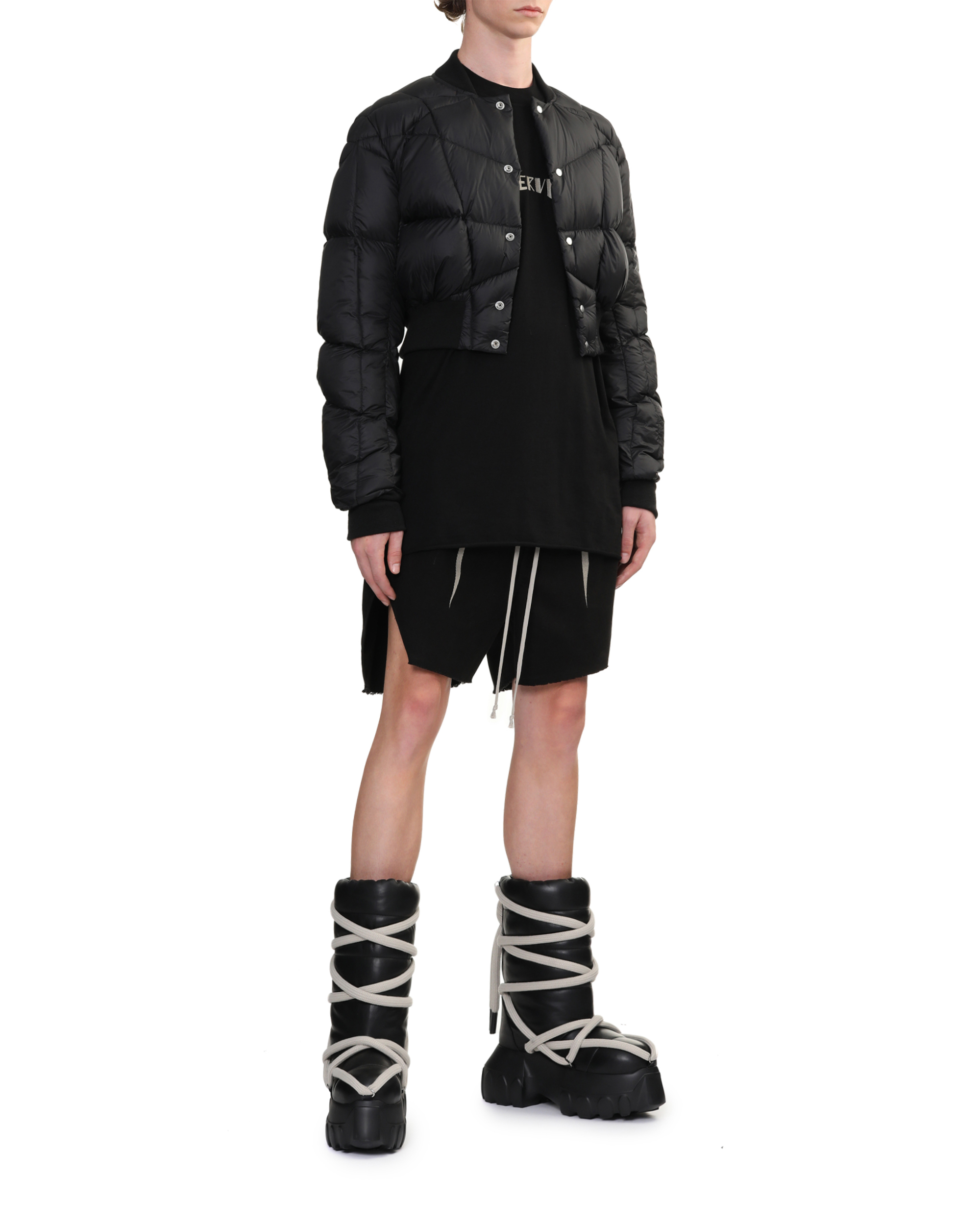 RICK OWENS Lunar mega tractor boots | ITeSHOP