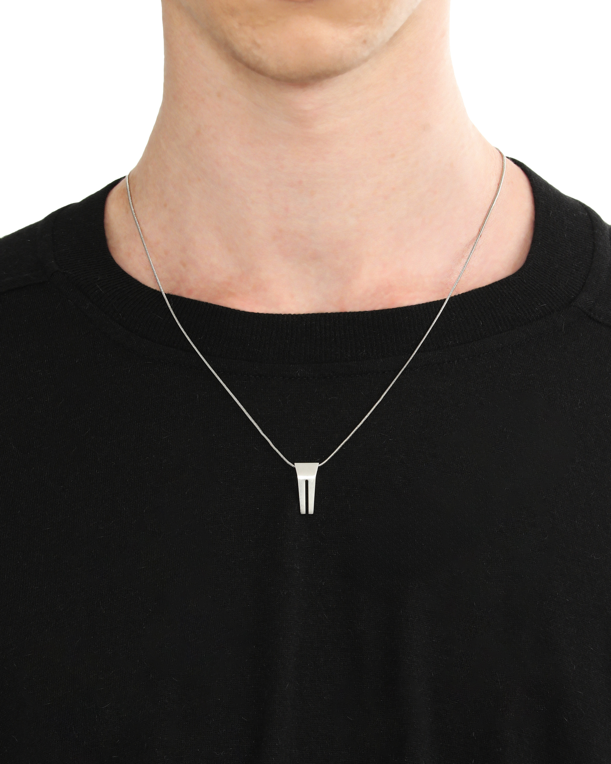 RICK OWENS Open-trunk pendant necklace | ITeSHOP