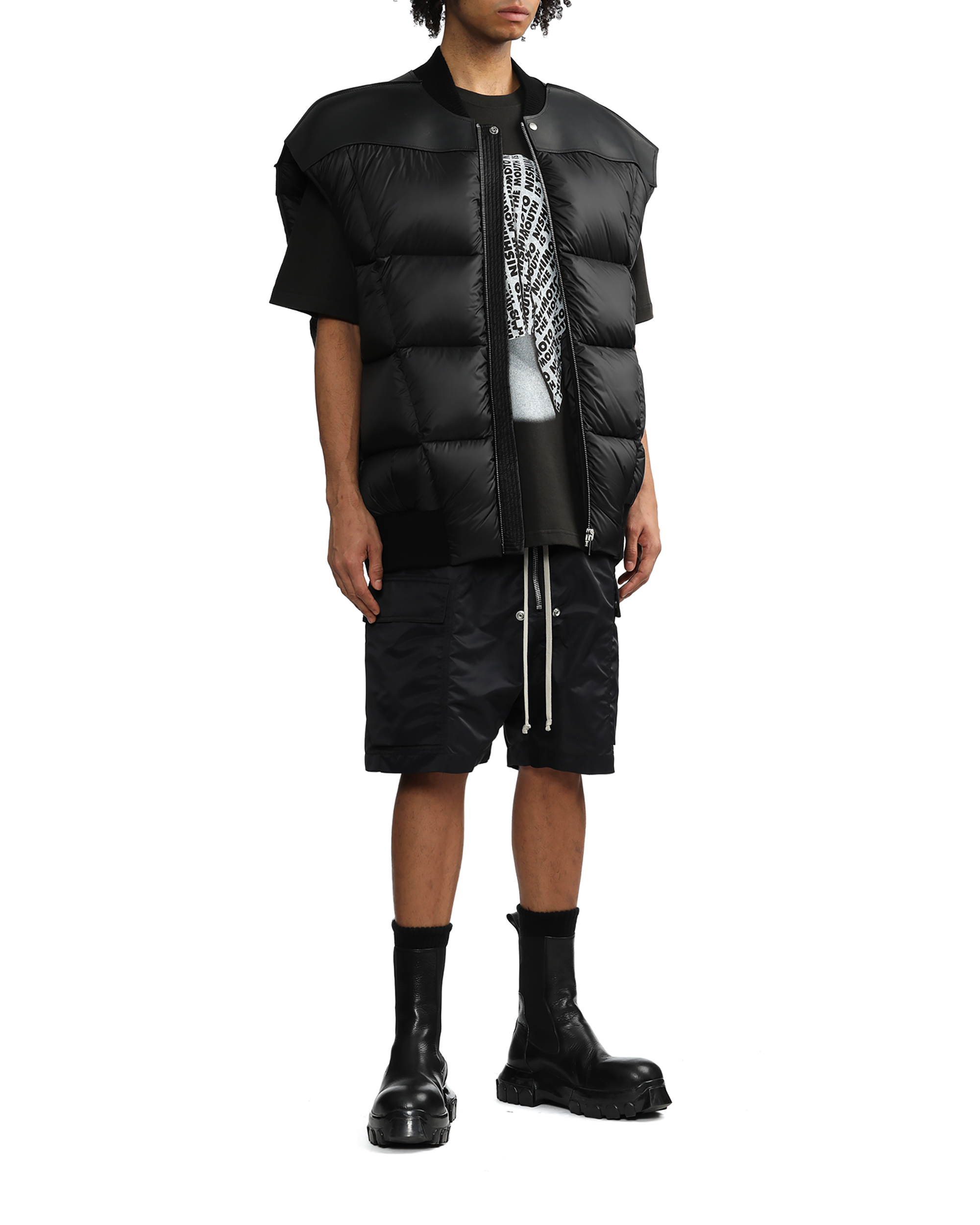 RICK OWENS Jumbo flight vest | ITeSHOP